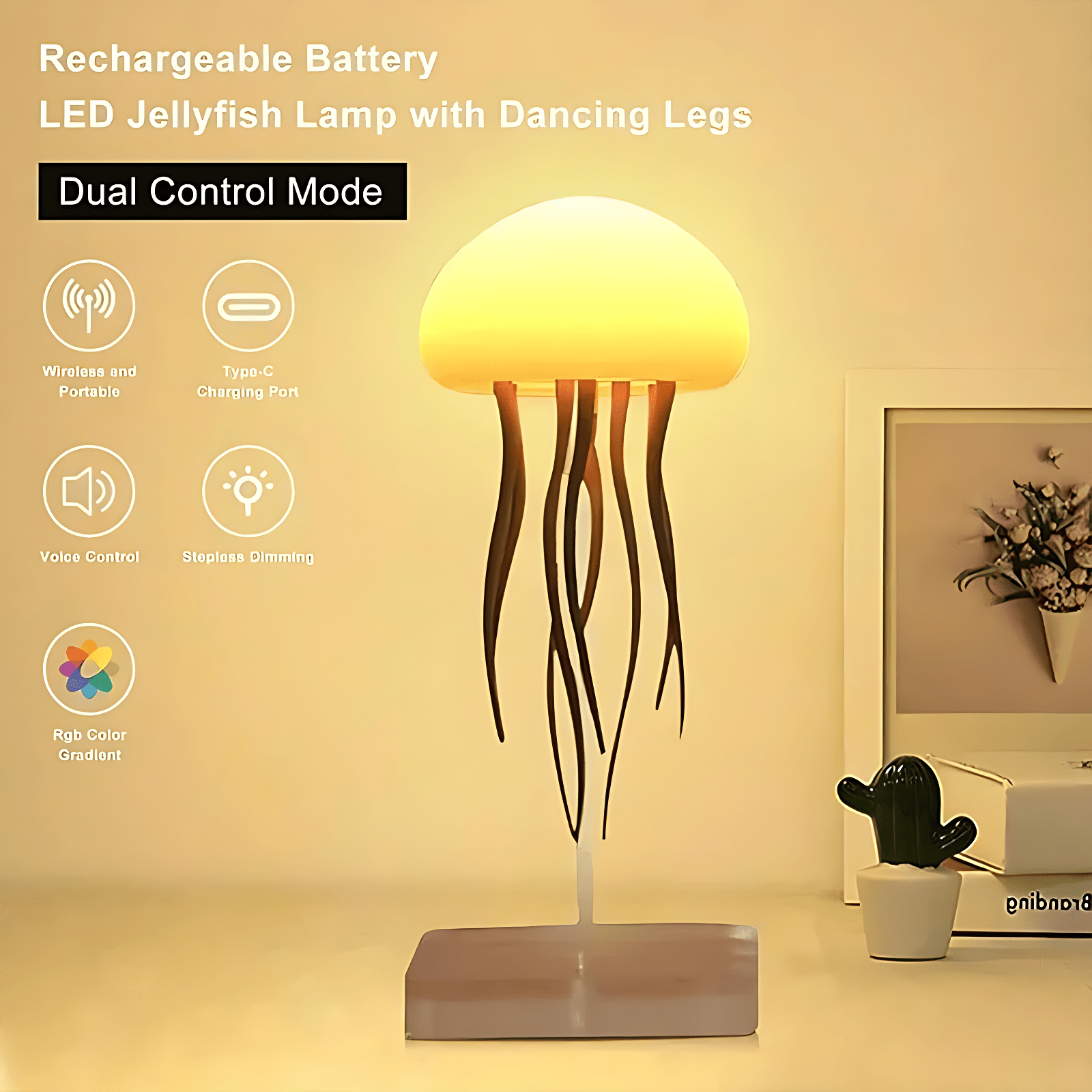 Dancing Silent Jellyfish Lamp - Snuglee
