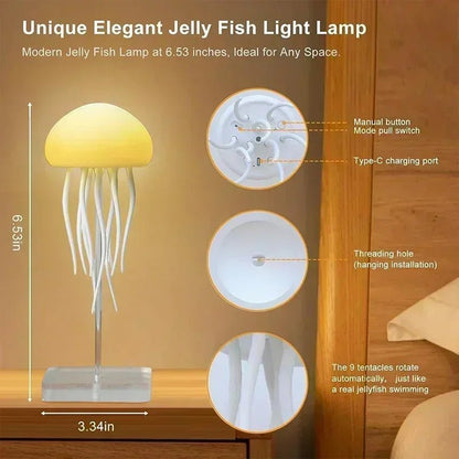 Dancing Silent Jellyfish Lamp - Snuglee