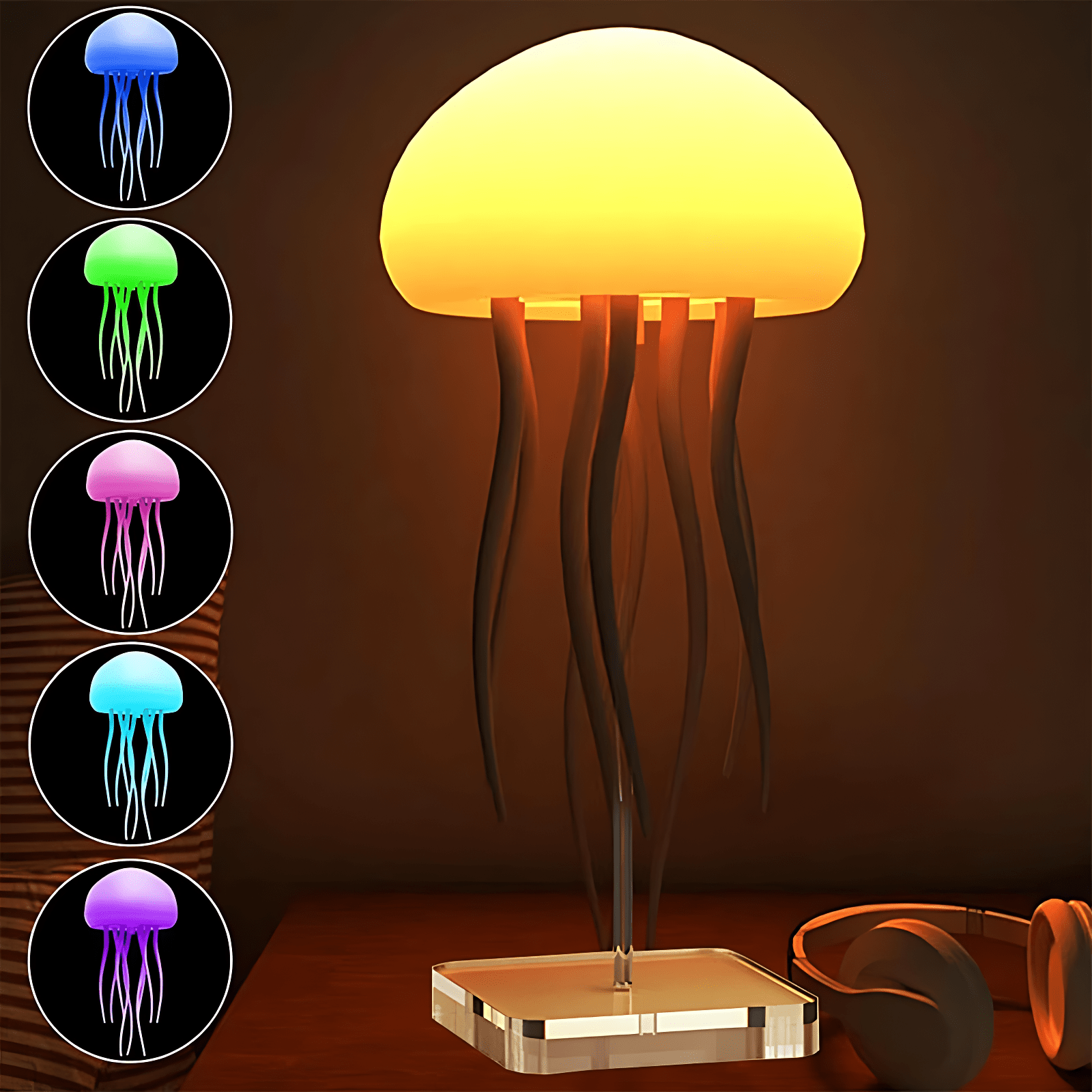 Dancing Silent Jellyfish Lamp - Snuglee