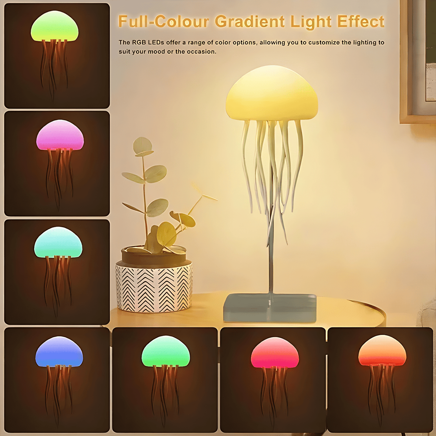 Dancing Silent Jellyfish Lamp - Snuglee