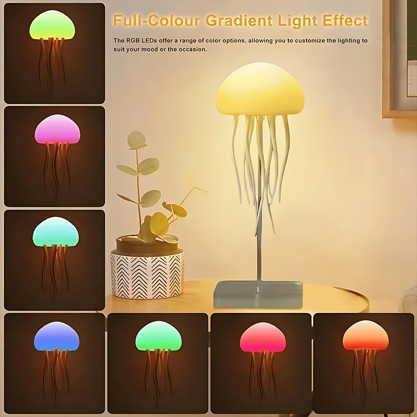 Dancing Silent Jellyfish Lamp - Snuglee