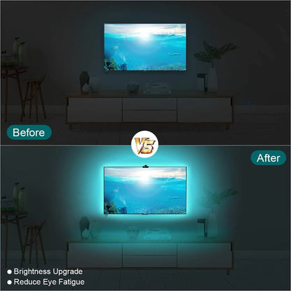 GlowSync Sensor TV LED Light - Snuglee