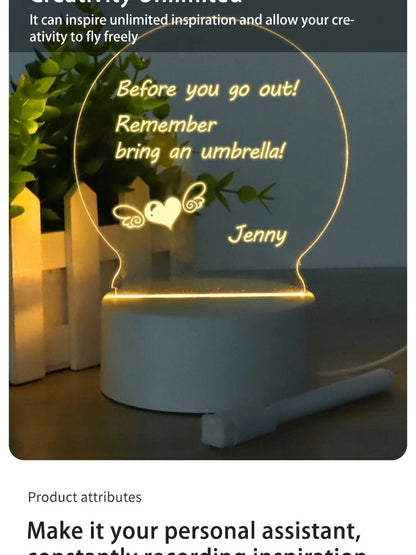 LED 3D Notepad Board - Snuglee