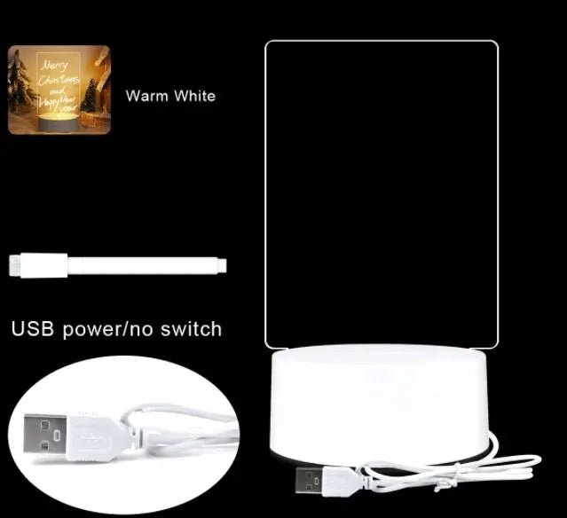 LED 3D Notepad Board - Snuglee