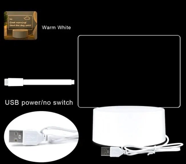 LED 3D Notepad Board - Snuglee