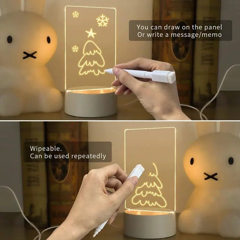 LED 3D Notepad Board - Snuglee