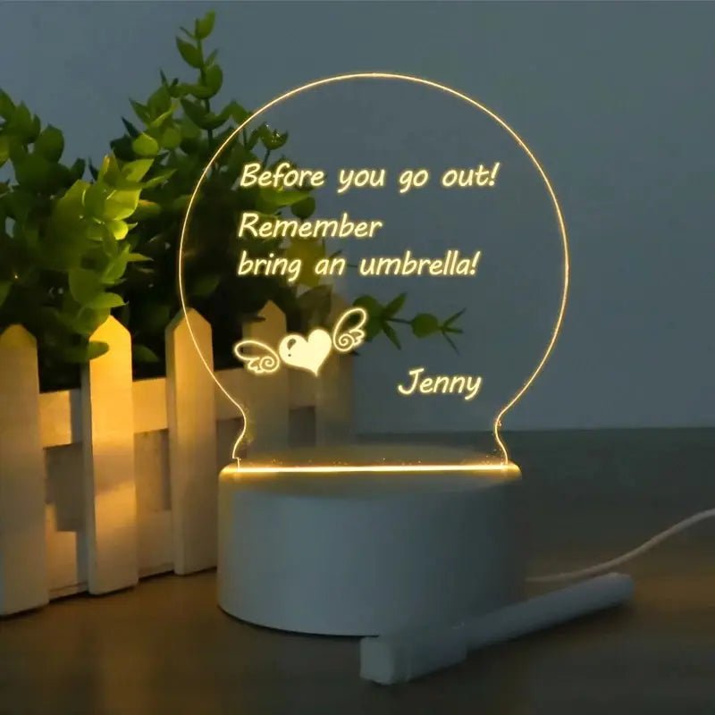 LED 3D Notepad Board - Snuglee