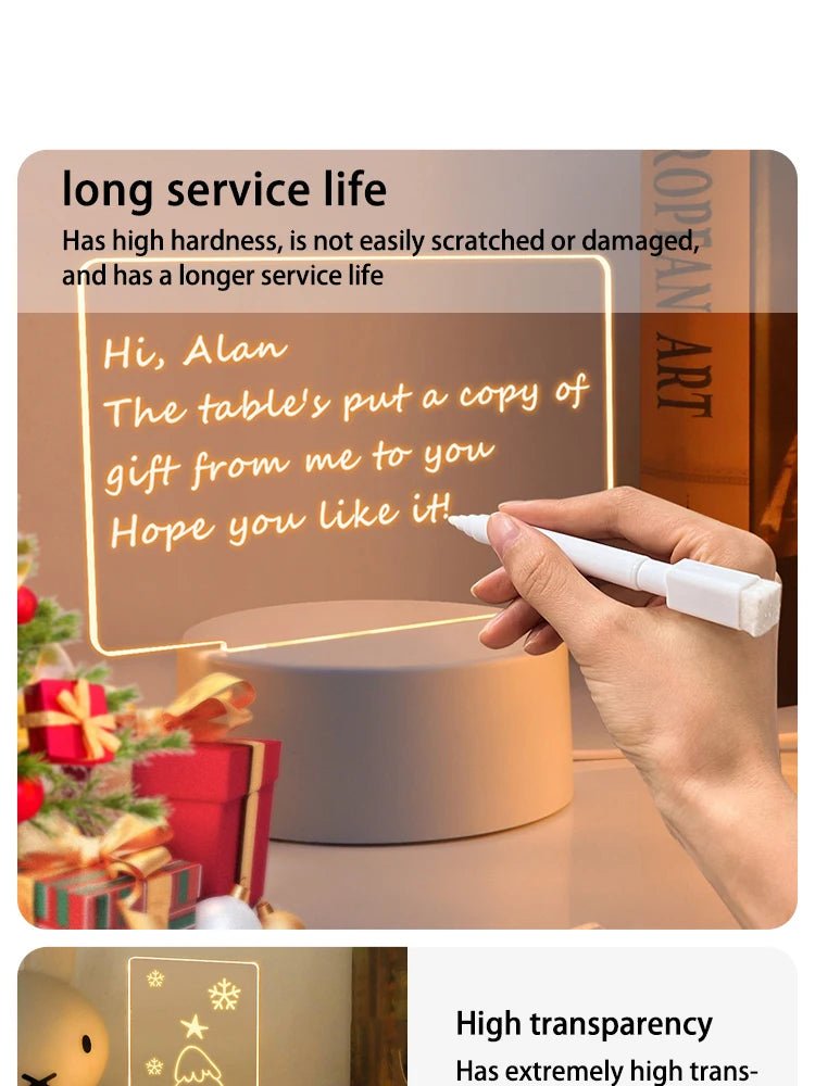 LED 3D Notepad Board - Snuglee