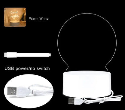 LED 3D Notepad Board - Snuglee