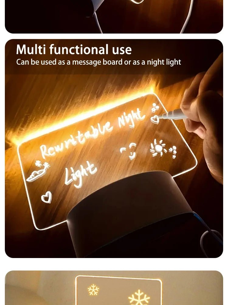 LED 3D Notepad Board - Snuglee